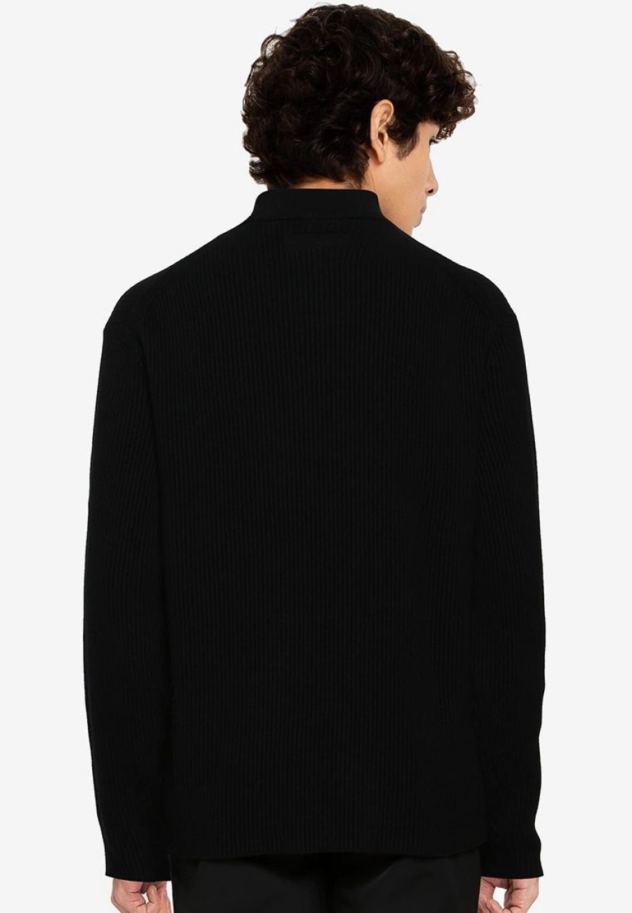 Men * | Banana Republic Organic Cotton Mock-Neck Sweater