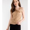 Women * | Banana Republic Silky Luxe Twist Top