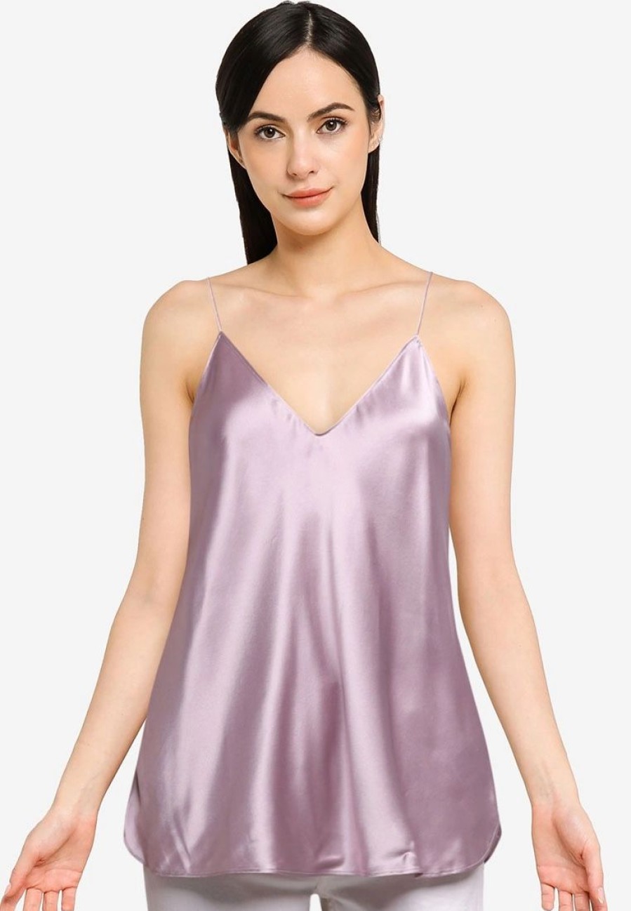 Women * | Banana Republic Silk Charmeuse Bias Cami Top