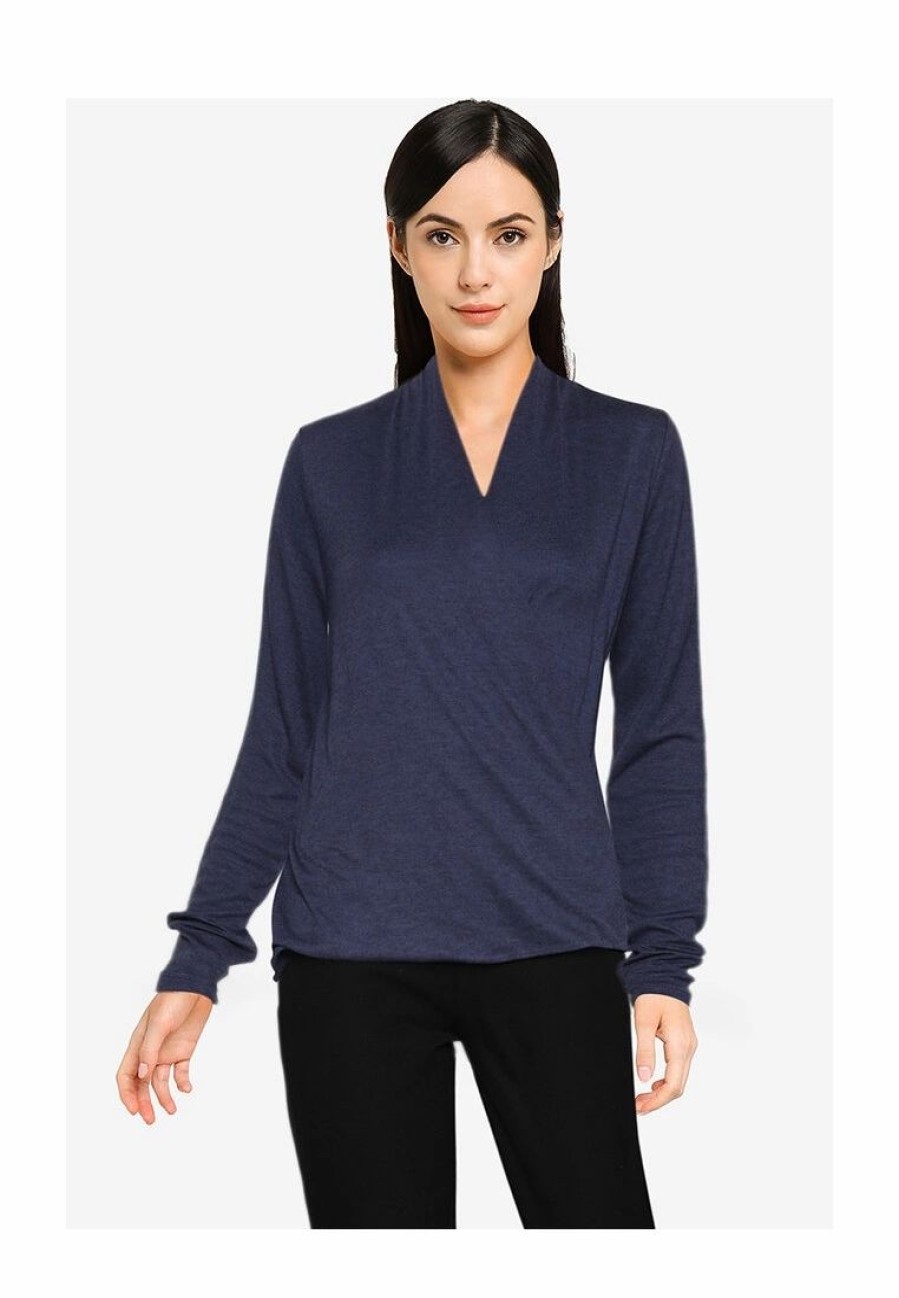 Women * | Banana Republic Tencel Wrap Top