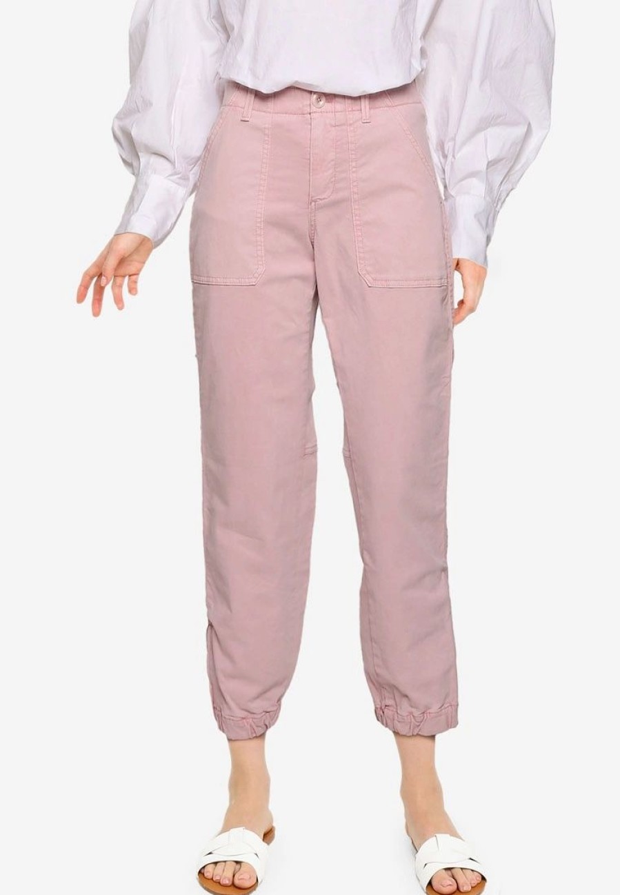 Women * | Banana Republic Mid Rise Slim Cargo Pants