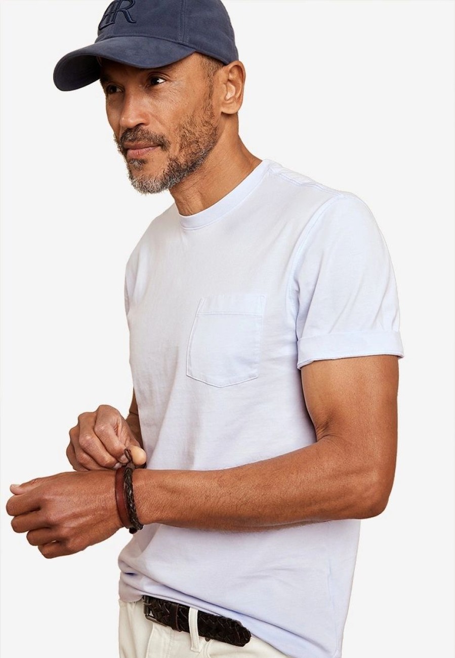 Men * | Banana Republic Authentic Gmt Dye Pocket Crew Tee