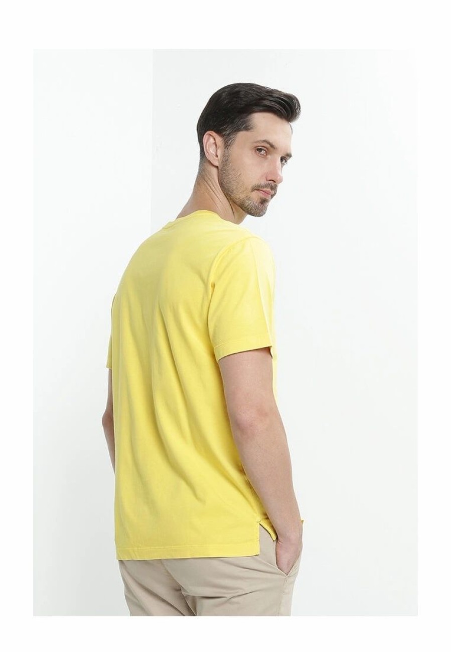 Men * | Banana Republic Summer Authentic Garment Dye Pocket Crew T-Shirt