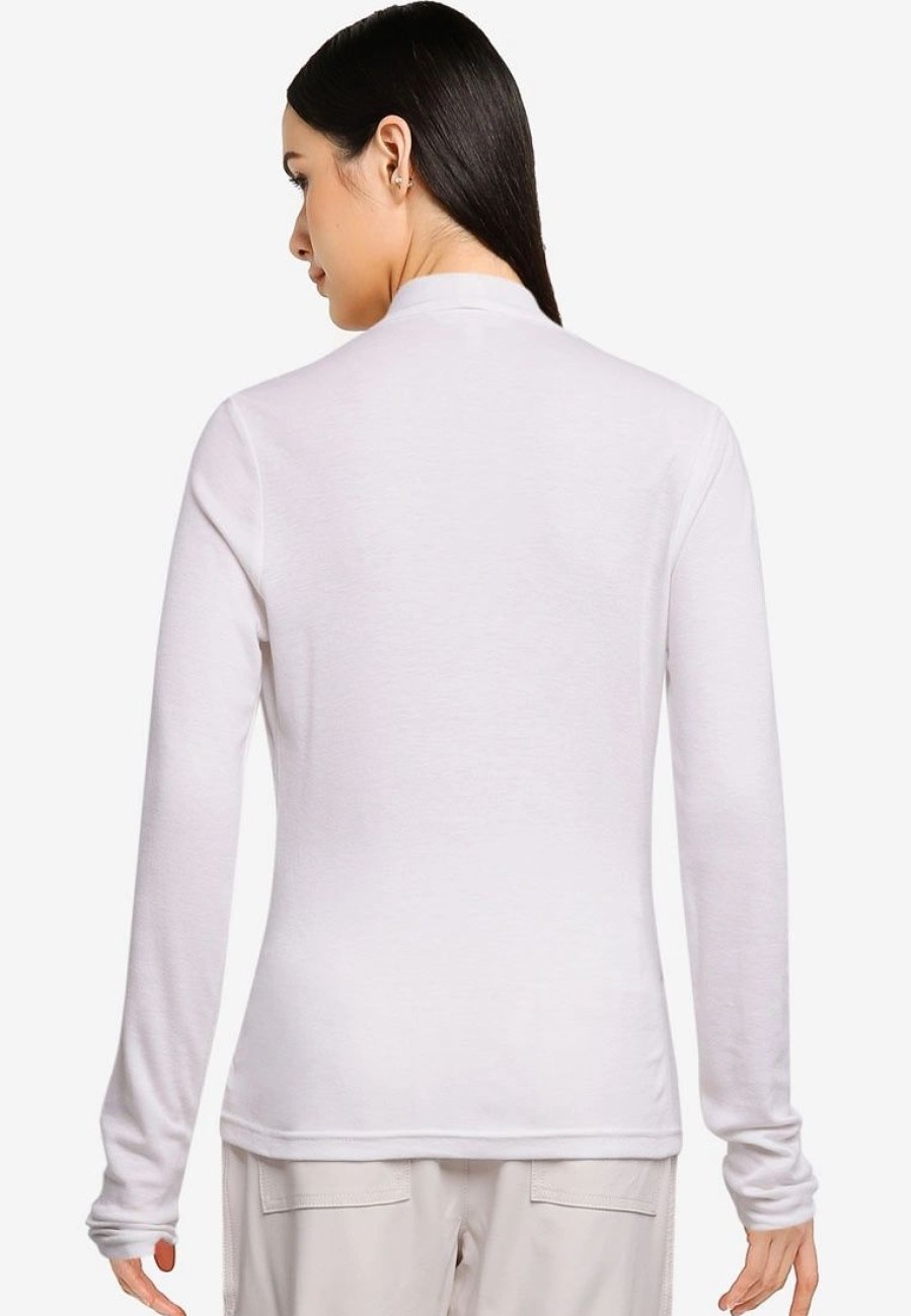 Women * | Banana Republic Tencel Wrap Top