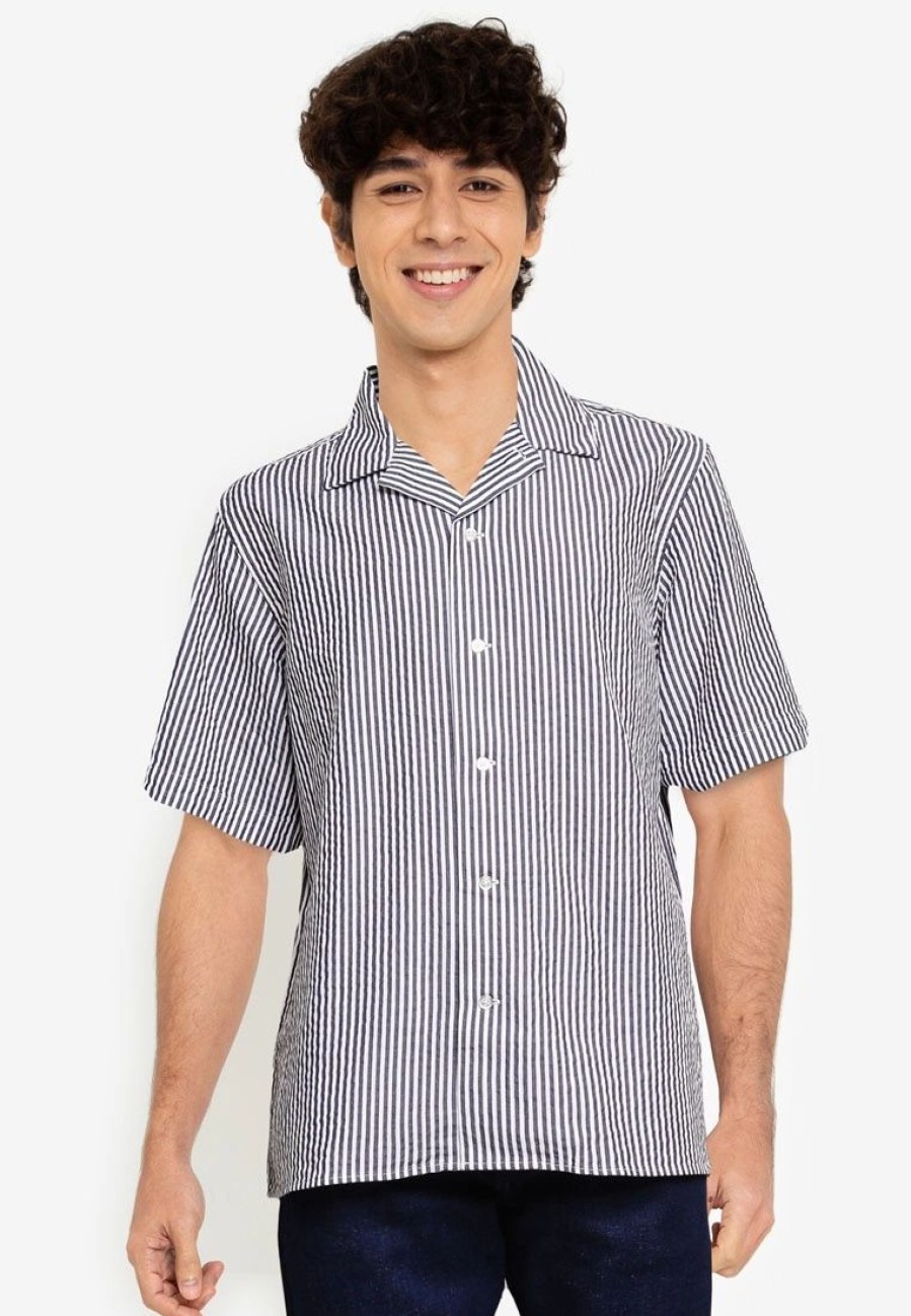 Men * | Banana Republic Organic Resort Shirt