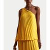 Women * | Banana Republic Pleated One Shoulder Top