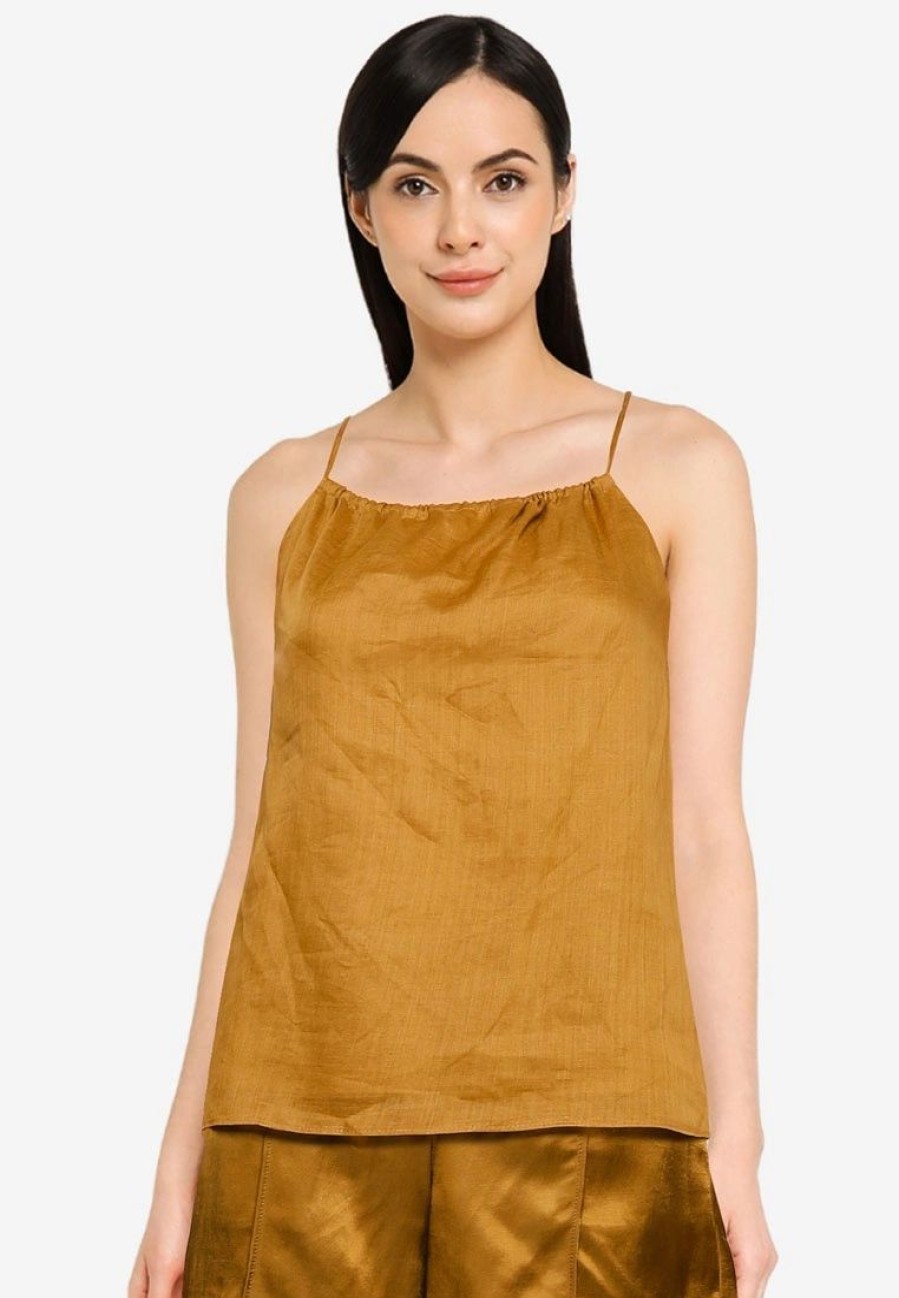 Women * | Banana Republic Sleeveless Strappy Cami Top