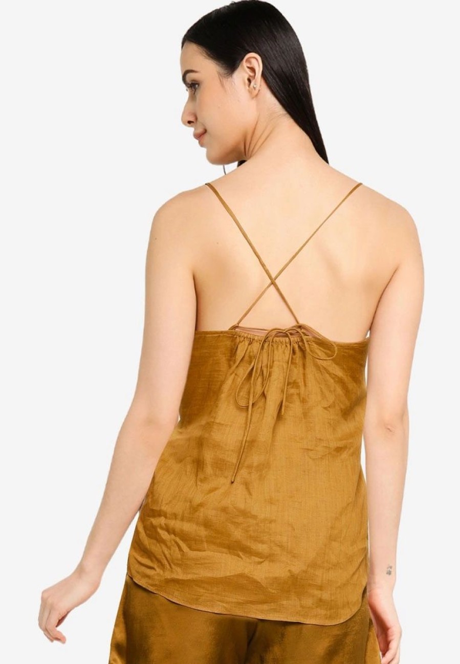 Women * | Banana Republic Sleeveless Strappy Cami Top