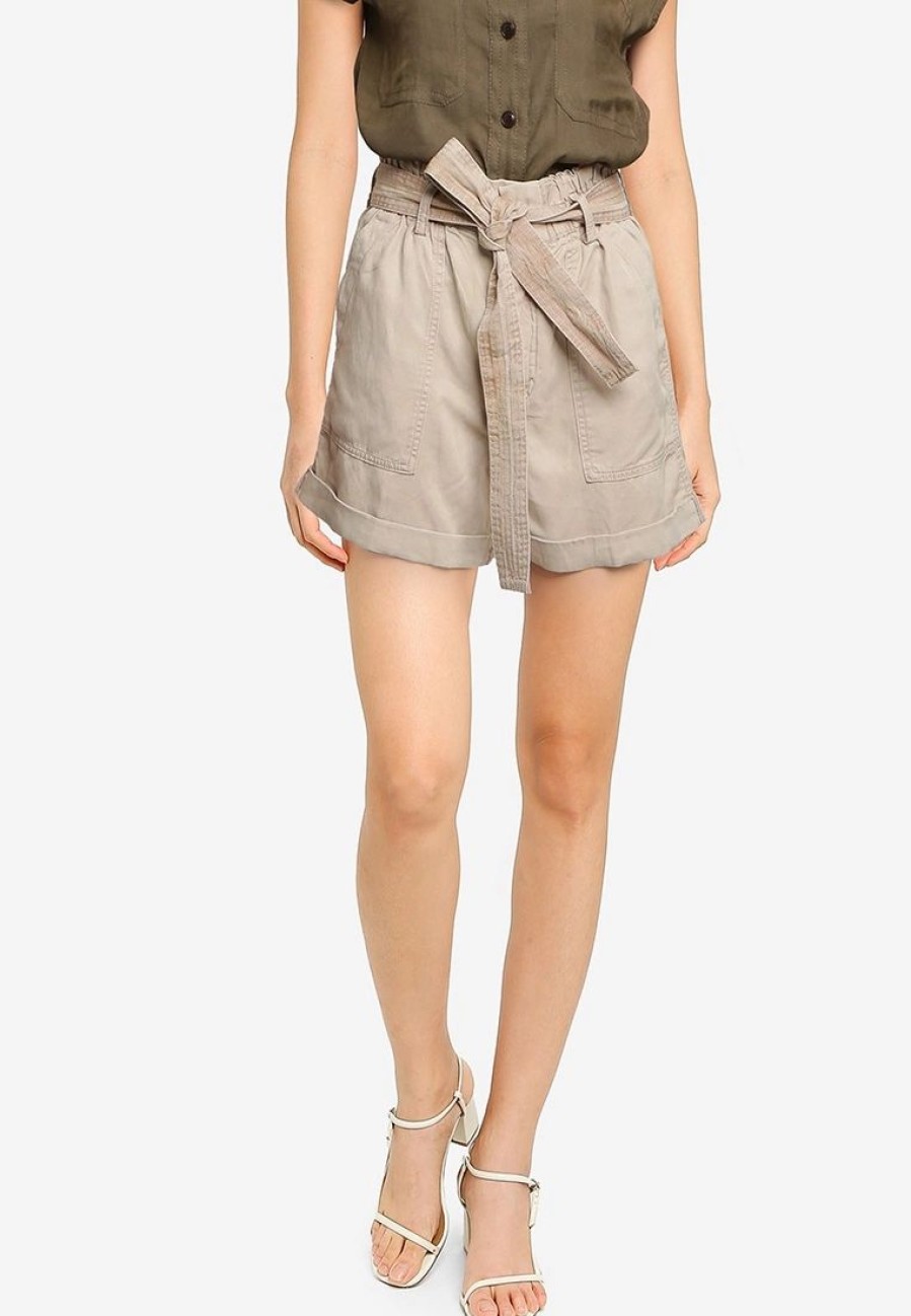 Women * | Banana Republic Hr Paperbag Short Hot