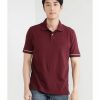 Men * | Banana Republic Piping Pique Polo Shirt