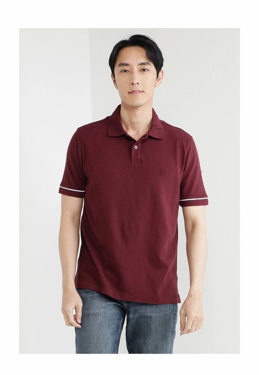 Men * | Banana Republic Piping Pique Polo Shirt