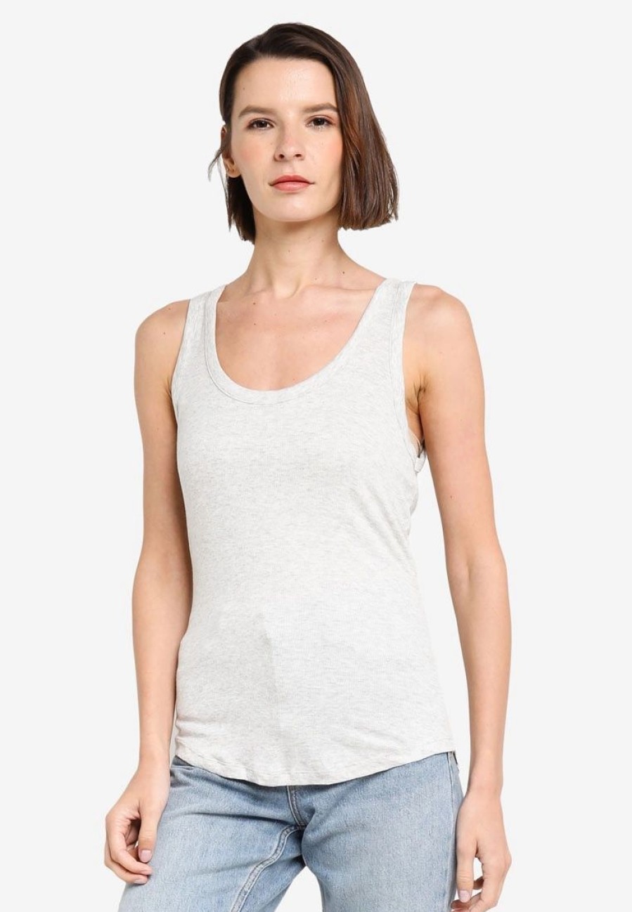 Women * | Banana Republic New Essential Ribbed Tank Top