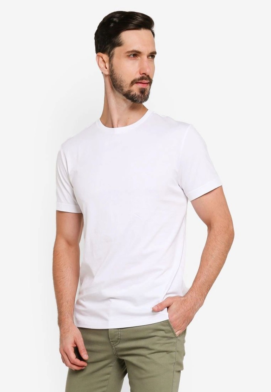 Men * | Banana Republic Authentic Crew Neck T-Shirt