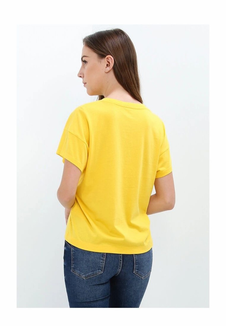 Women * | Banana Republic Ss Supima Boxy Boy Tee